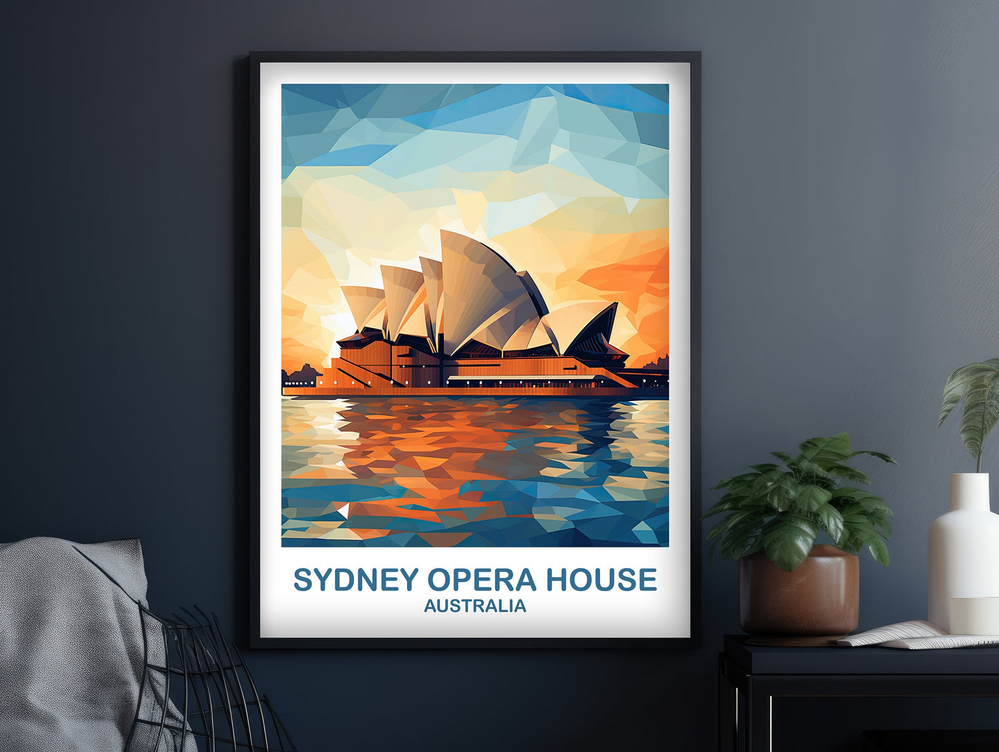 Sydney Opera House Travel Wall Art, Australia Travel Wall Art, Sydney Wall Art Poster, City Skyline Wall Art, New South Wales | T2AU_NSWSY2