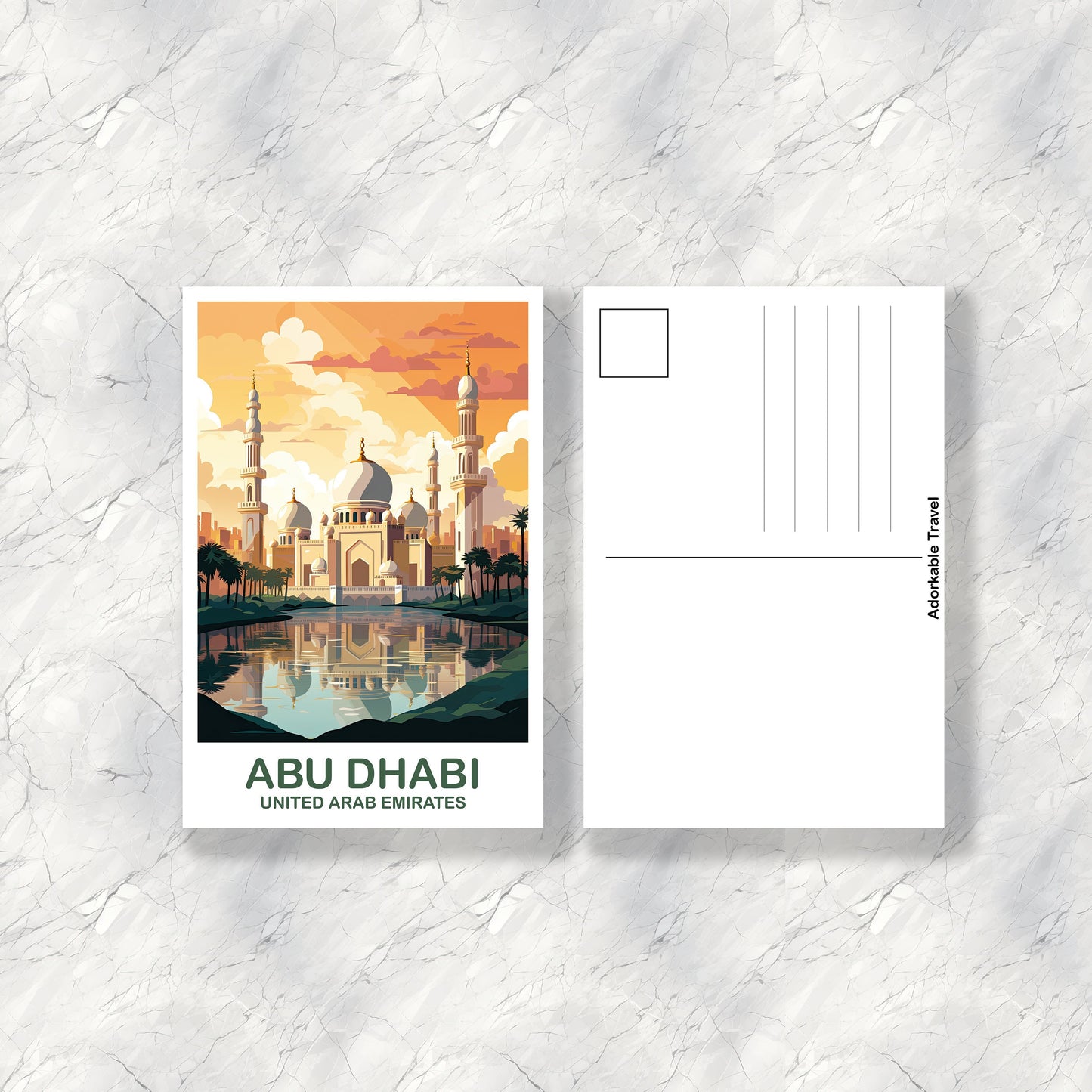 Abu Dhabi Postcard