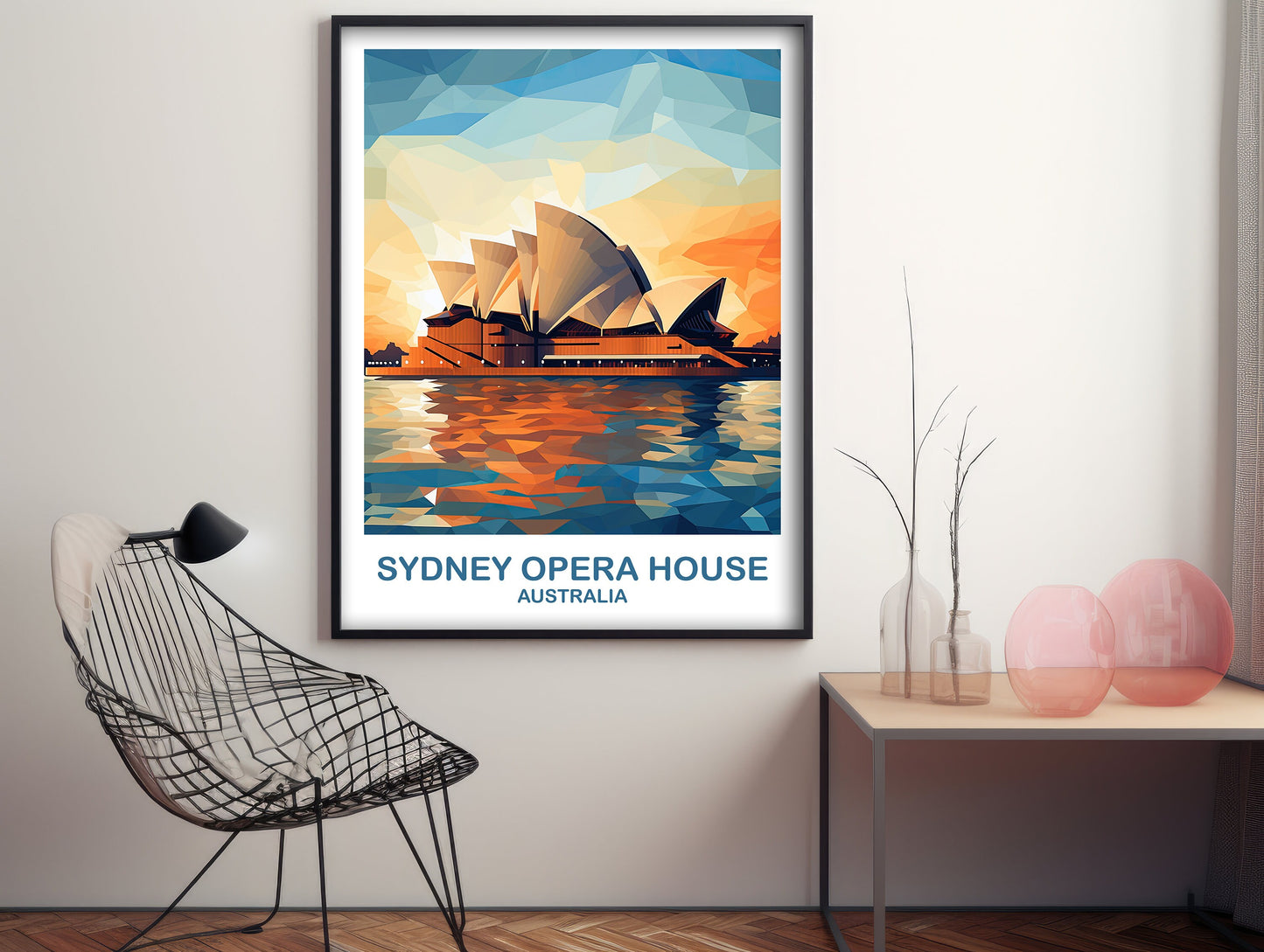 Sydney Opera House Travel Wall Art, Australia Travel Wall Art, Sydney Wall Art Poster, City Skyline Wall Art, New South Wales | T2AU_NSWSY2
