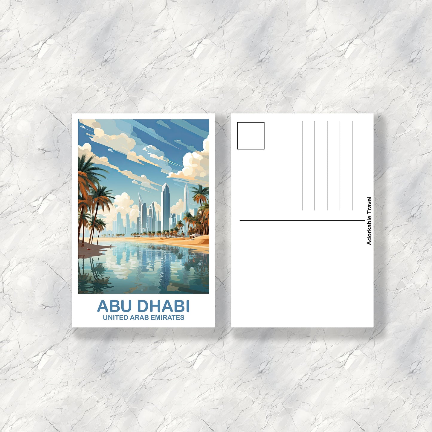 Abu Dhabi Postcard