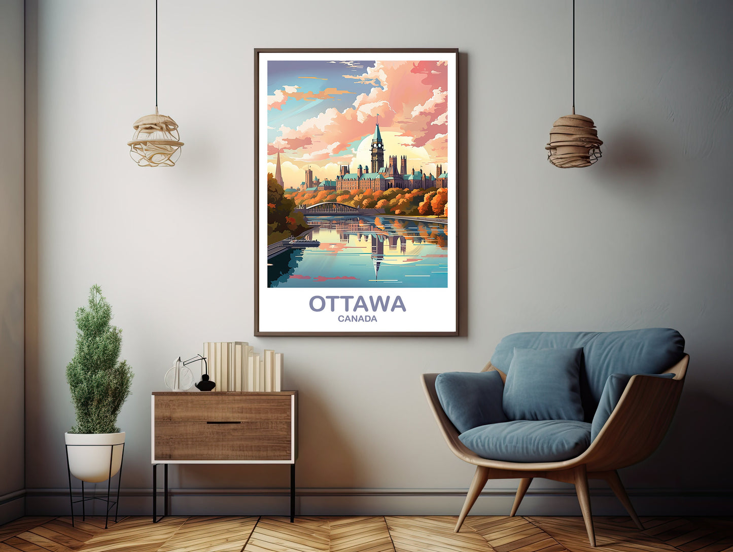 Ottawa Travel Wall Print, Ontario Travel Wall Art, Ottawa Wall Art Poster, City Skyline Wall Art, Canadian Parliament Hill | T2NA_ONOT2