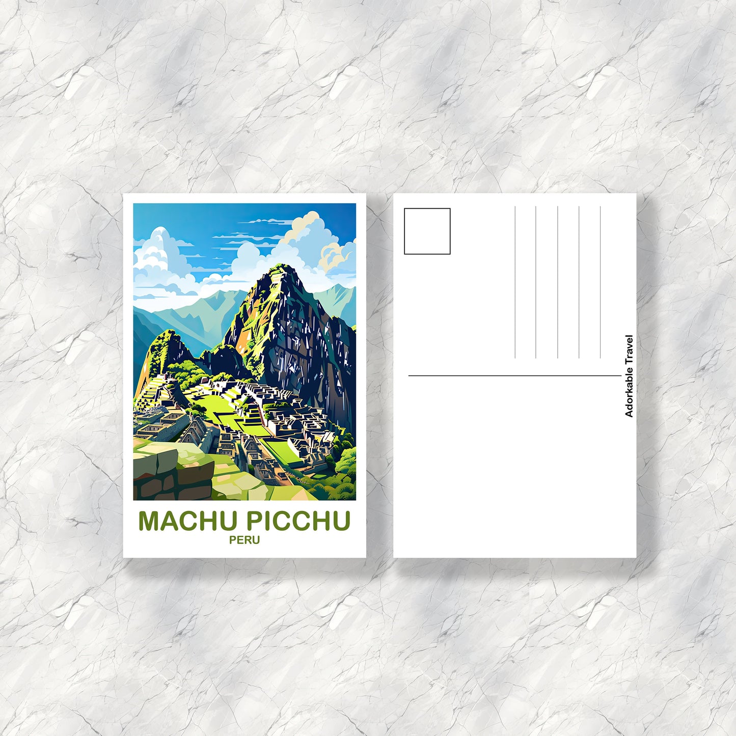 Machu Picchu Travel Poster, Puru Wall Art, Machu Picchu Wall Art, Peru Poster, Travel Wall Art Machu Picchu Puru Travel Art | T2SA_PEMA1_P