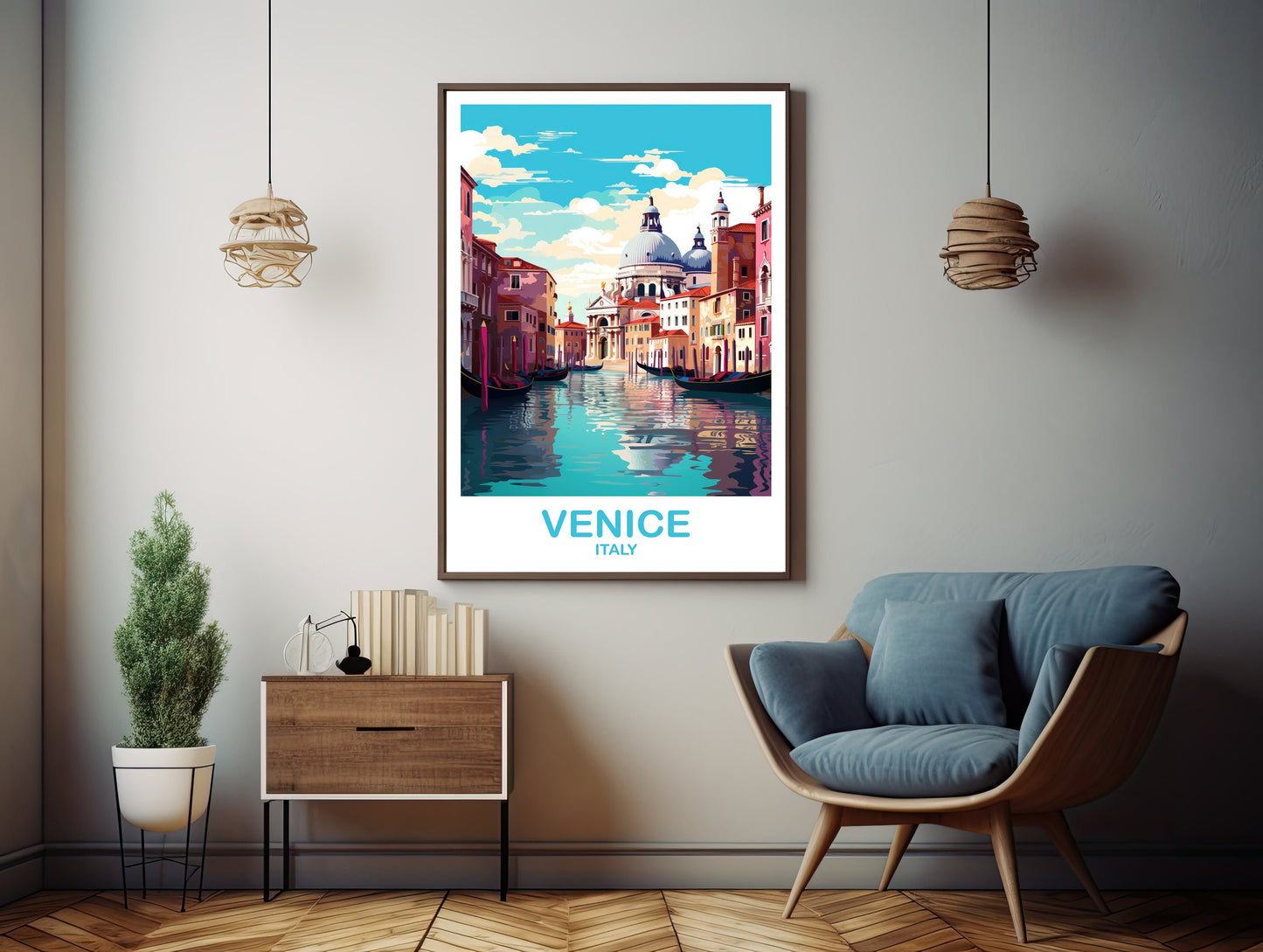 Venice Travel Wall Art, Venice Wall Art, Printable Venice Italy Poster, Italy Wall Art, Digital Travel Wall Art, Travel Poster | DT2EU_ITVE1