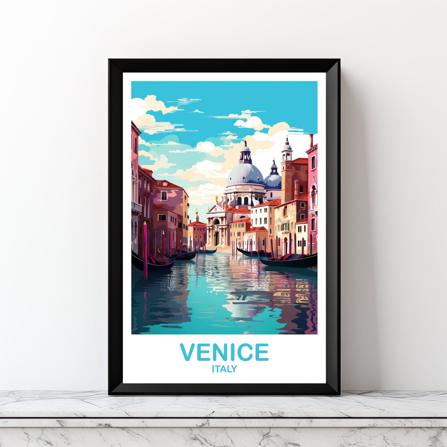 Venice Travel Wall Art, Venice Wall Art, Printable Venice Italy Poster, Italy Wall Art, Digital Travel Wall Art, Travel Poster | DT2EU_ITVE1