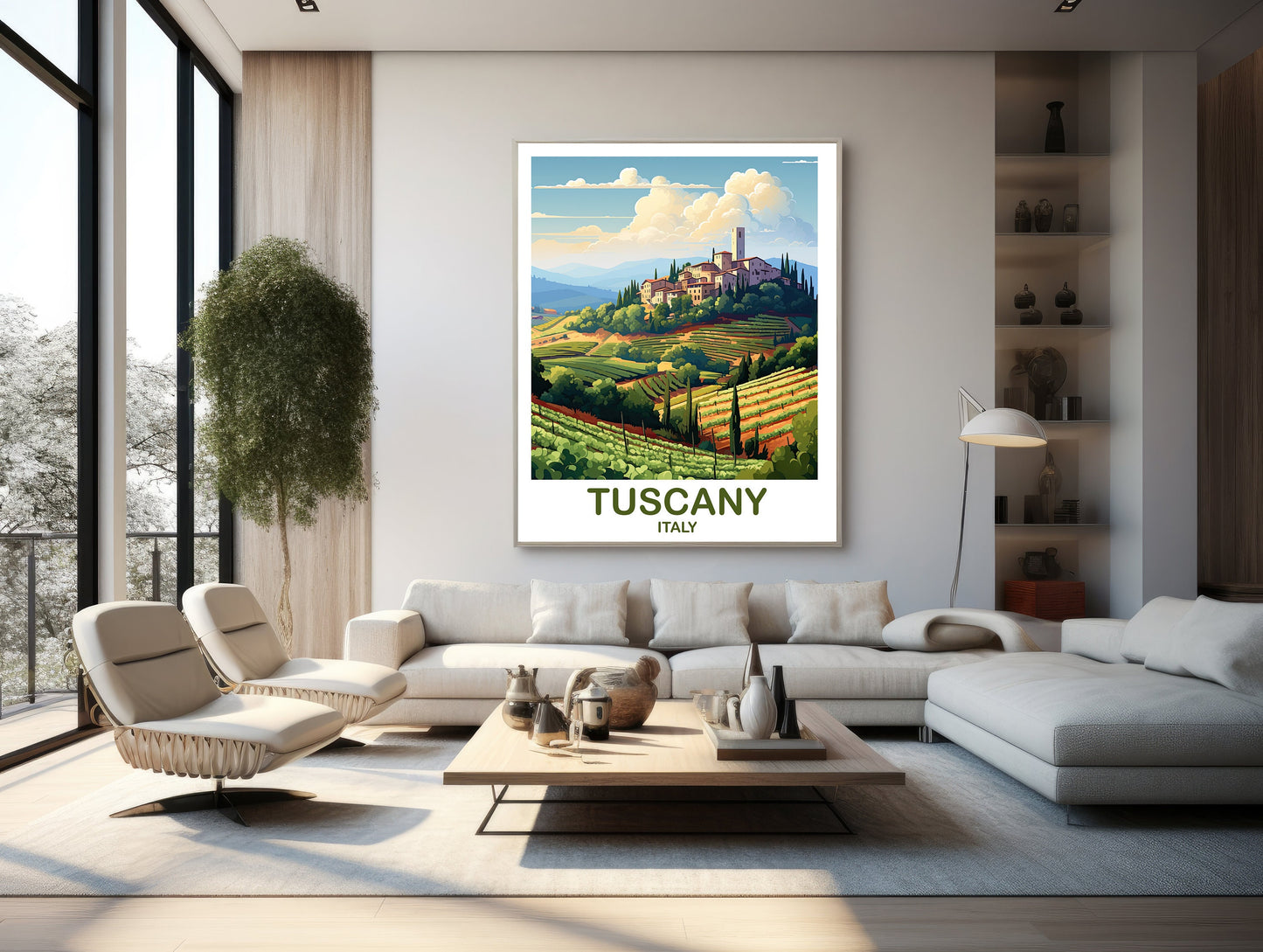 Tuscany Italy Travel Poster, Italy Travel Art, Tuscany Italy Poster, Tuscany Wall Art, Italy Travel Wall Art, Travel Poster | T2EU_ITTU1
