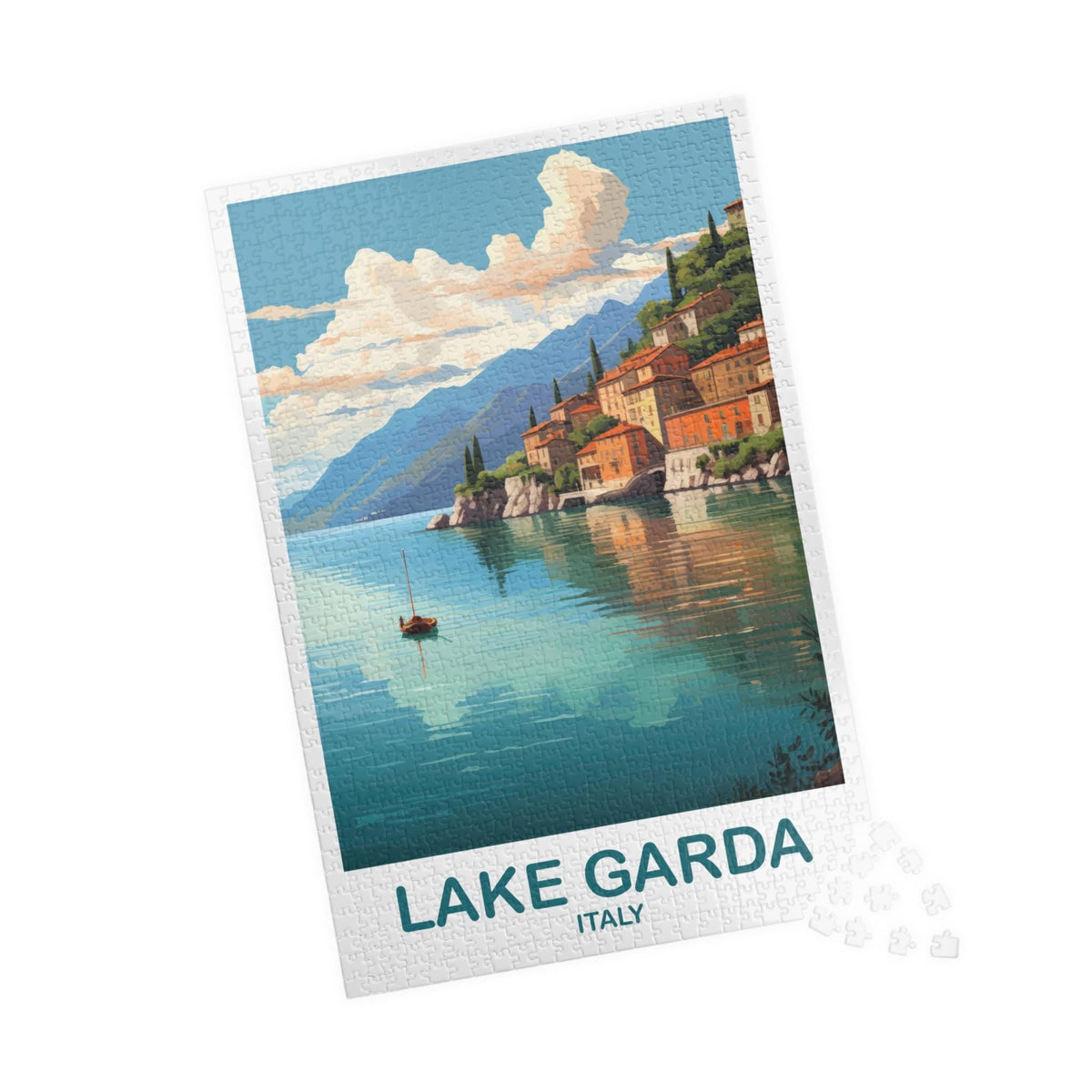 Travel artwork jigsaw puzzle