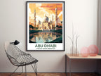 Abu Dhabi, United Arab Emirates — Travel Poster (Design 1)