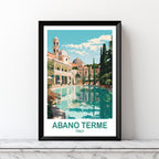 Abano Terme, Italy — Travel Poster (Design 2)