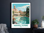 Abano Terme, Italy — Travel Poster (Design 2)