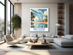 Abu Dhabi, United Arab Emirates — Travel Poster (Design 2)