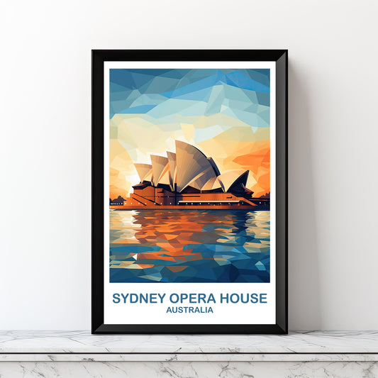 Sydney Opera House Travel Wall Art, Digital Australia Travel Wall Art, Printable Sydney Wall Art, New South Wales | DT2AU_NSWSY2