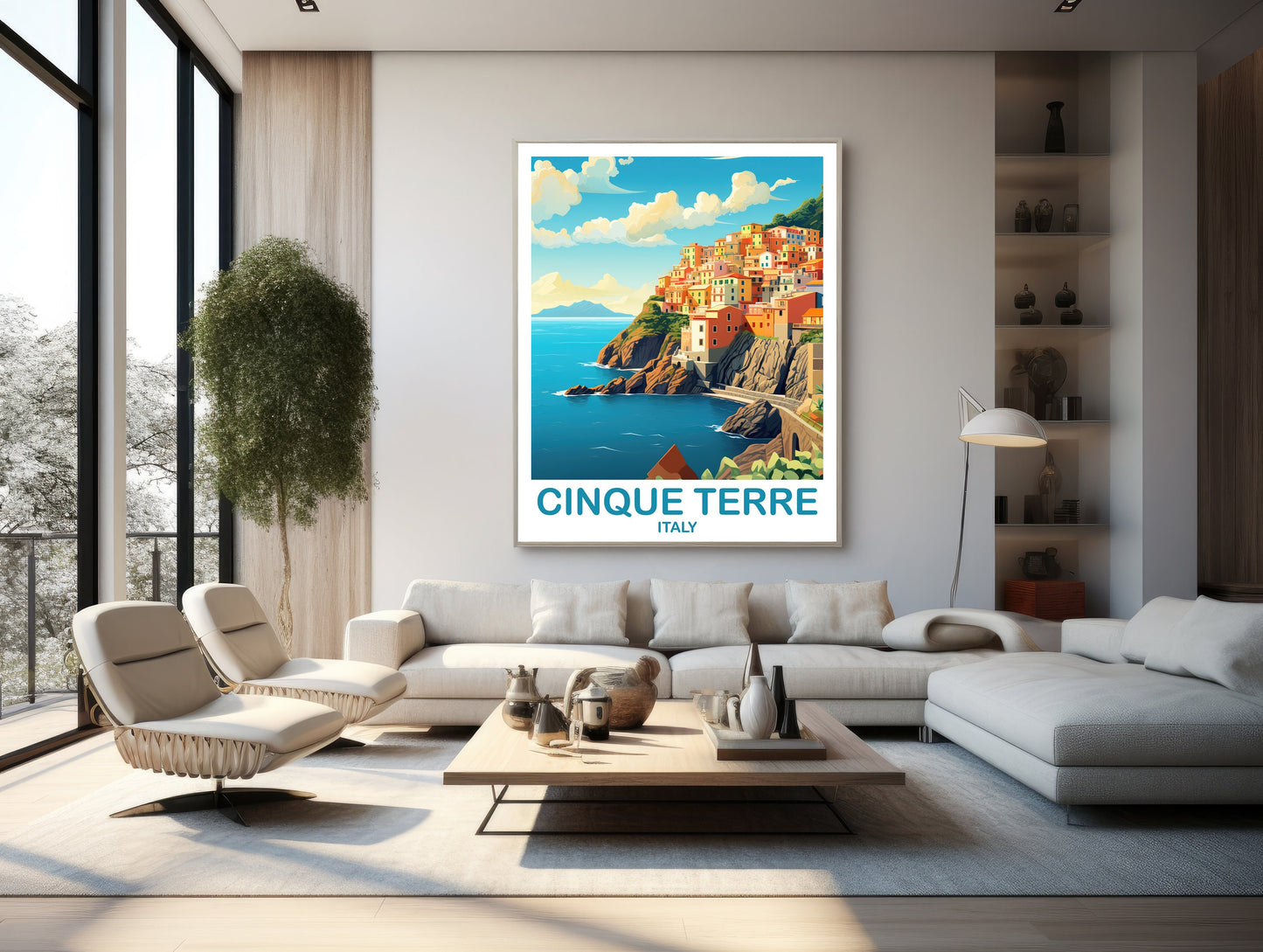 Cinque Terre Travel Poster, Cinque Terre Travel Art, Italy Poster, Cinque Terre Travel Wall Art, Italy Travel Wall Art | T2EU_ITCT1