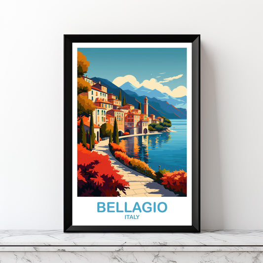 Printable Bellagio Travel Wall Art, Digital Italy Travel Art, Italy Travel  Art, Bellagio Italy Digital Download, Europe Art | DT2EU_ITBE1